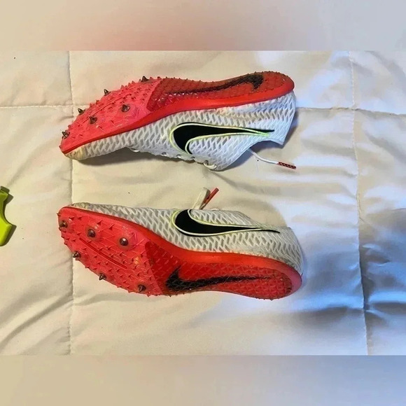 Rare Nike Zoom Mamba V Rawdacious DM3071-100 Track Spikes sz Woman 5.5 With Key - Picture 4 of 6